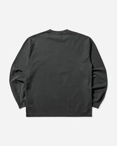 Aries Faded Grunge Longsleeve T-shirt In Black