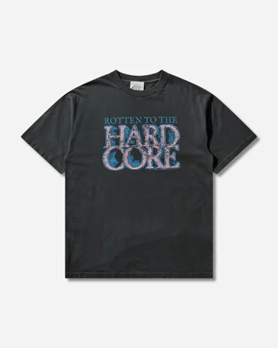 Aries Faded Hardcore T-shirt In Black
