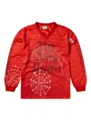Aries Flame-print Mesh T-shirt In Red