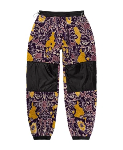 Aries Floral-print Track-pants In Black