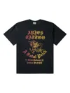 Aries Graphic-print T-shirt In Black