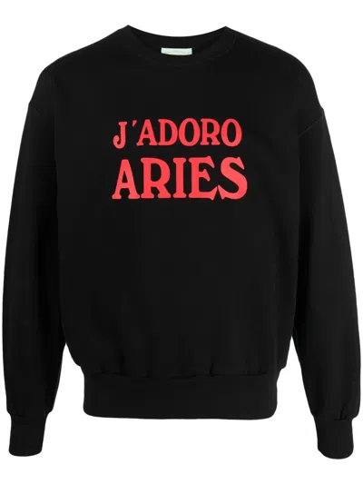ARIES J'ADORO ARIES COTTON SWEATSHIRT