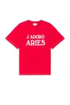 Aries J'adoro  Tee In Red