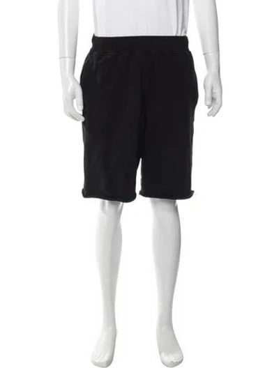 Pre-owned Aries Jogger Shorts In Black