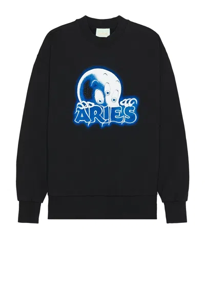 Aries Kasper Sweater In Black