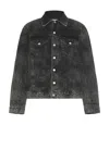 Aries Lasered Croc Trucker Jacket