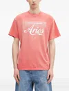 Aries Logo-print T-shirt In Pink