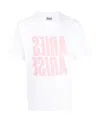 Aries Inside Out Graphic-print Relaxed-fit Cotton-jersey T-shirt In White