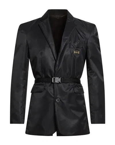 Aries Man Blazer Black Size L Polyamide