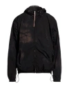 Aries Man Jacket Black Size M Polyamide In Black
