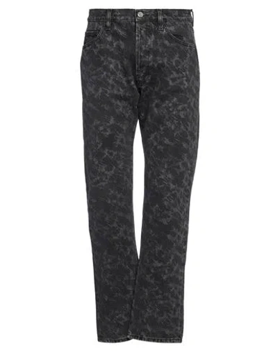 Aries Woman Denim Pants Black Size 31 Cotton
