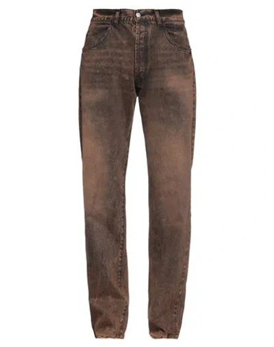 Aries Man Jeans Brown Size 34 Cotton