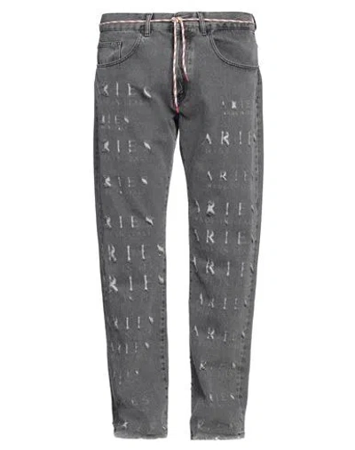 Aries Man Jeans Grey Size 33 Cotton In Gray