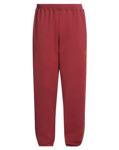 Aries Man Pants Brick Red Size M Cotton In Brown