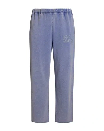 Aries Man Pants Lilac Size Xl Cotton In Blue