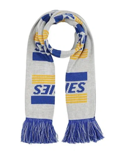 Aries Man Scarf White Size - Acrylic In Gray