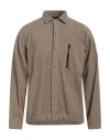 Aries Man Shirt Beige Size L Cotton