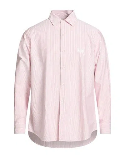 Aries Man Shirt Red Size L Cotton In Pink