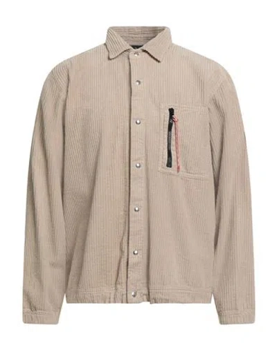 Aries Man Shirt Sand Size M Cotton In Neutral
