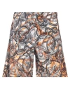 Aries Glycon Board Shorts Purple In Orange
