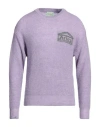 Aries Man Sweater Mauve Size Xl Acrylic, Mohair Wool, Polyamide In Purple