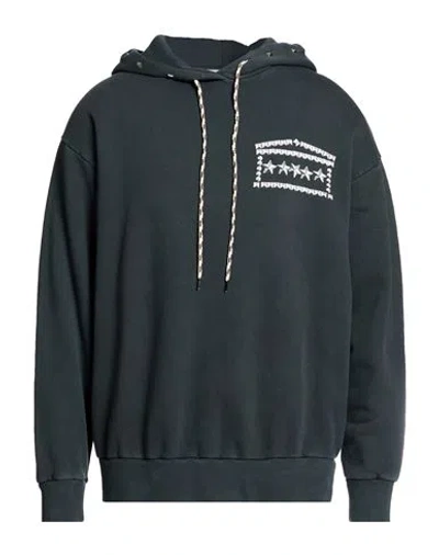Aries Man Sweatshirt Charcoal Size M Cotton In Gray