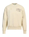 Aries Man Sweatshirt Cream Size Xl Cotton In White