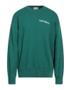 Aries Man Sweatshirt Emerald Green Size Xxl Cotton In Green