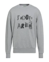 Aries Man Sweatshirt Grey Size L Cotton