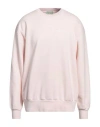 Aries Man Sweatshirt Light Pink Size S Cotton In Pink