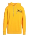 Aries Man Sweatshirt Ocher Size M Cotton In Yellow
