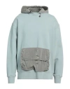 Aries Man Sweatshirt Sky Blue Size Xl Cotton In Blue
