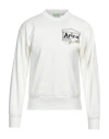 Aries Man Sweatshirt White Size Xl Cotton In White