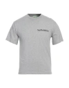 Aries Man T-shirt Grey Size Xs Cotton In Grey