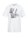 Aries Man T-shirt White Size L Cotton