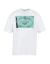 Aries Man T-shirt White Size Xl Cotton In White