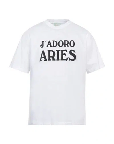 Aries Man T-shirt White Size Xl Cotton