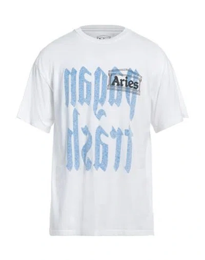 Aries Man T-shirt White Size Xl Cotton