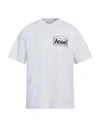 Aries Art Trip Reverse Ss T-shirt In White