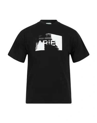 Aries Man T-shirt Black Size L Cotton