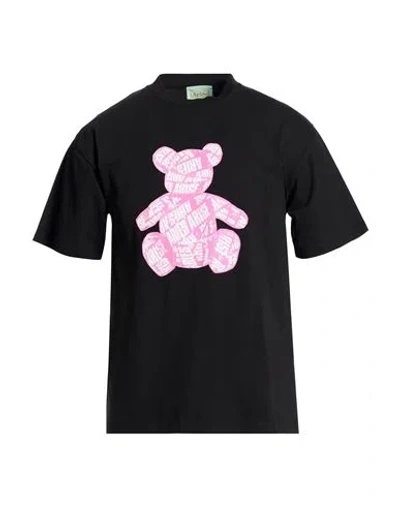 Aries Man T-shirt Black Size L Cotton