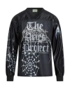 Aries Man T-shirt Black Size L Polyester
