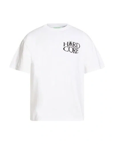 Aries Man T-shirt White Size L Cotton