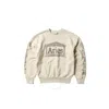 Aries Men's Beige Ancient Column Print Sweatshirt In Beige