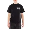 Aries Logo-print Cotton T-shirt In Black