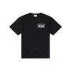 Aries Logo-print Cotton T-shirt In Black