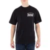 Aries Logo-print Cotton T-shirt In Black