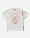 Aries Men S Faded  Ex Amino T-shirt Off In White