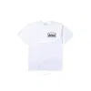 Aries Men's White Temple Ss Cotton Tee In White