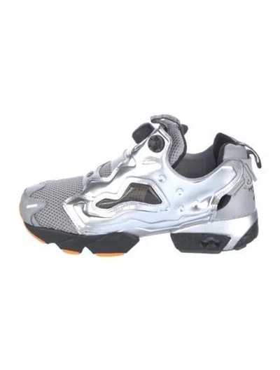 Pre-owned Aries Mesh Chunky Sneakers In Silver